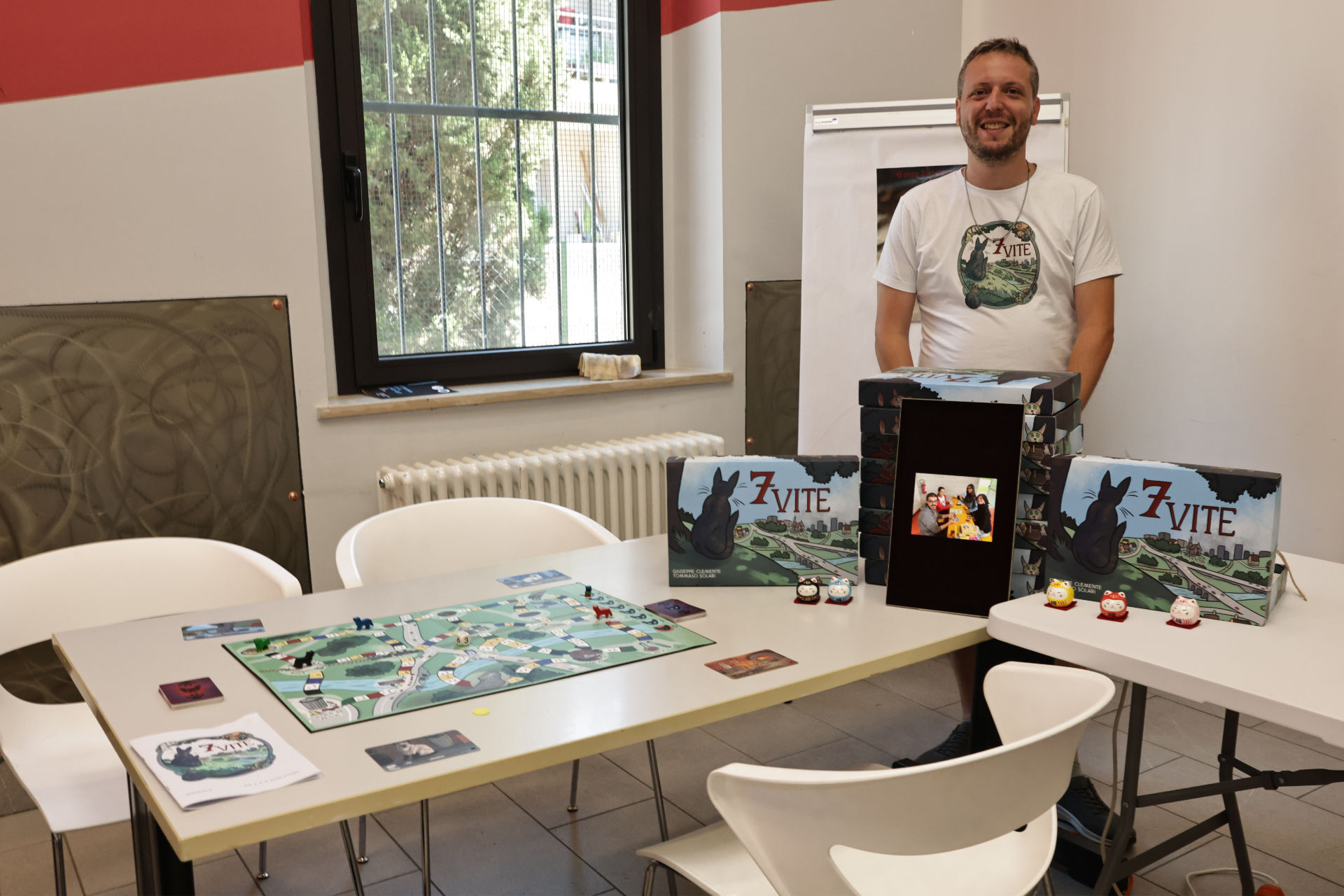 Presentazione di giochi da tavolo a MonfalCon