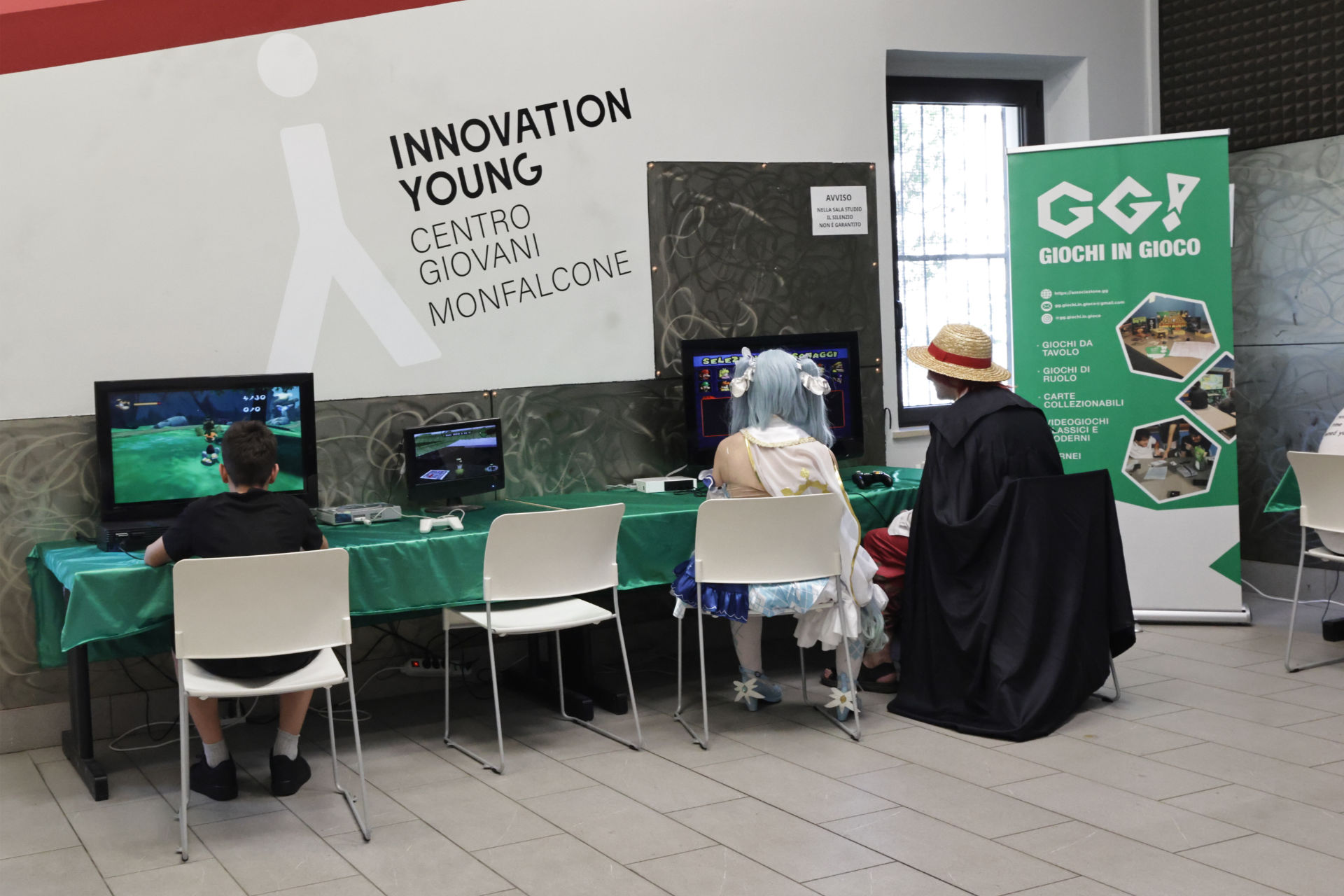 Area retrogaming di MonfalCon